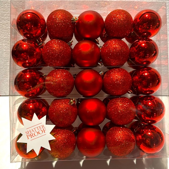 Hobby Lobby Other - hobby lobby box of 50 christmas ornaments new